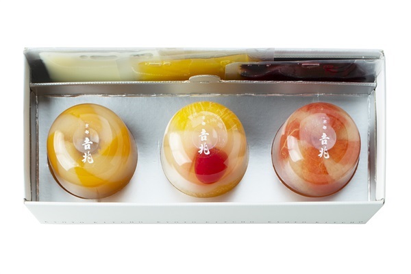 フルーツゼリー寄せ (3個入) | 京都吉兆の贈りもの