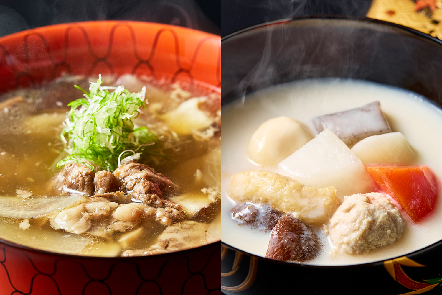 期間限定｜米沢牛 肉吸いと粕汁セット