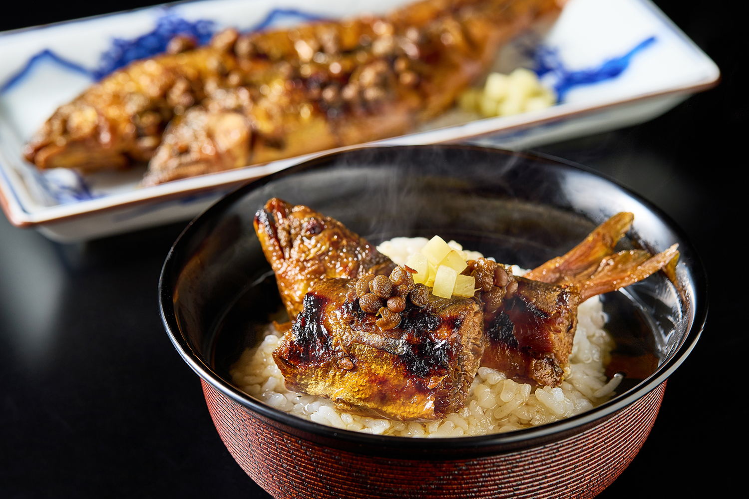 期間限定｜鮎のうま煮 昆布出汁茶漬